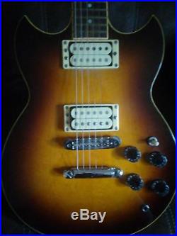 Vintage Yamaha SBG500 Sunburst Electric Guitar Made in Japan