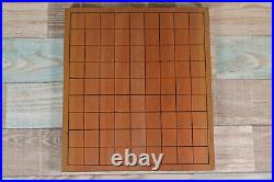 Vintage antique shogi board Retro wooden Japan 35.5cm × 31.5cm