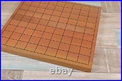 Vintage antique shogi board Retro wooden Japan 35.5cm × 31.5cm