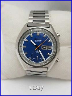 Vintage seiko chronograph automatic watch, wristwatch