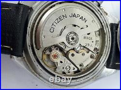Vtg Citizen 67-9313 Speedmaster Speedy Automa Chrono Japan Watch Mens Cal. 8110a