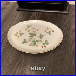Wedgwood Miniature Wild Strawberry Vintage antique japan dish plate tableware