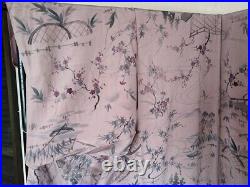 Women's Kimono KOMON Plum tree Retro Vintage Antique Japan