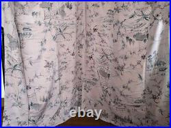 Women's Kimono KOMON Plum tree Retro Vintage Antique Japan