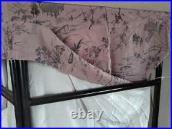 Women's Kimono KOMON Plum tree Retro Vintage Antique Japan