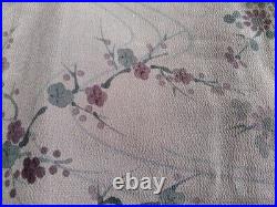 Women's Kimono KOMON Plum tree Retro Vintage Antique Japan