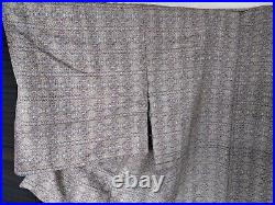 Women's Kimono Komon Retro Vintage Antique Japan showa taisho meiji