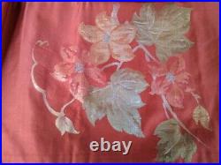 Women's Kimono Nagoya Obi Flower pattern Retro Vintage Antique Japan