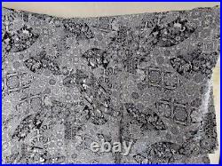 Women's Kimono sarasa print stencil dyeing retro vintage antique Japan