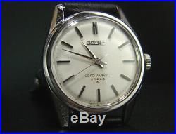 Working Seiko Lord Marvel 36000 Vintage 1969 Hand-Winding Manual Mens Watch