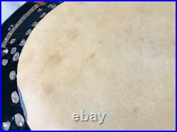 Y4275 TAIKO Shime-taiko Drum music instrument Japan vintage antique traditional