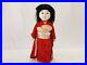 Y5153 NINGYO Ichimatsu Doll red Kimono girl toy Japan vintage antique figure