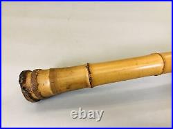 Y5621 SHAKUHACHI bamboo flute Tozan style Japanese Traditional vintage antique