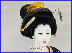 Y5643 NINGYO Kimekomi doll Kimono beauty figurine figure Japan vintage antique