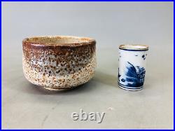 Y6753 CHAWAN Shunkei lacquer tea ceremony utensils set Japan antique vintage