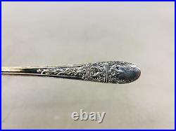 Y6807 CUTLERY Silver Spoon set of 5 signed box Japan antique vintage ktichen